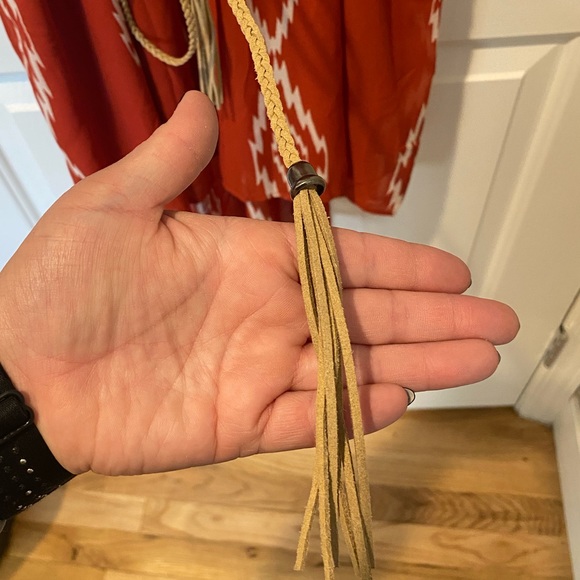 Rust Color Boho Dress - Picture 5 of 6